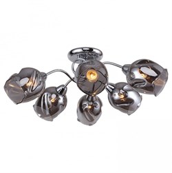 Lussole LGO Металл Хром /  Стекло Люстра E27 40W LSP-8087 - фото 98353