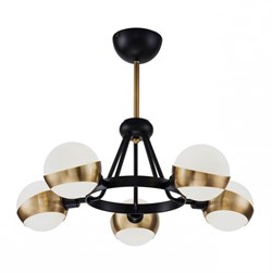 Freya Modern Silvia Черный Люстра E14 60W FR5009PL-05B - фото 98451