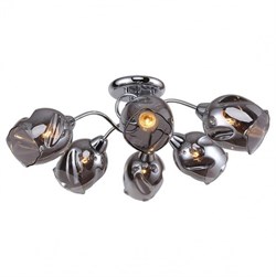 Lussole LGO Металл Хром /  Стекло Люстра E27 10W GRLSP-8087 - фото 98479