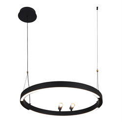 F-Promo 4474-1P, подвесная люстра, D600xH1000/1800, LEDx58W + 2xLEDx3W, 3000-6500K, included, remote control 4474-1P - фото 98624