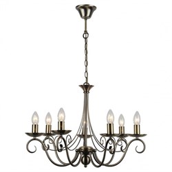 Lussole LGO Металл Бронзовый /  Без плафона Люстра E14 40W LSP-9942 - фото 98692