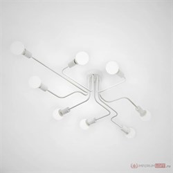 ImperiumLoft Люстра на штанге SCHEME WHITE 102026-26 - фото 98753