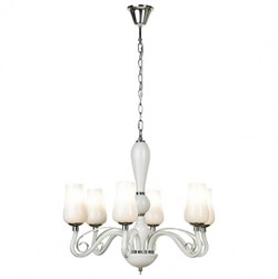 Lussole LGO Металл/акрил Хром /  Стекло Люстра E14 GRLSP-8262 - фото 98809