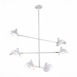 ST LUCE SL1801.503.06 Люстра подвесная Белый/Белый E14 6*60W SL1801.503.06 - фото 98910