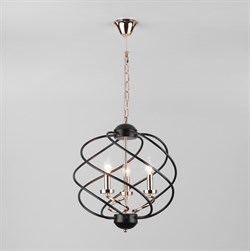 Eurosvet Подвесная люстра в стиле лофт 60105/3 черный a045703 - фото 98943