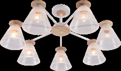 Люстра Rivoli Theothila 9177-308 7 х Е27 60 Вт модерн Б0068395 - фото 98963