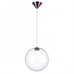 Lightstar 801010 Люстра SFERETTA LED 1х3W 145LM КОФЕЙНЫЙ/ПРОЗРАЧНЫЙ 3000K 801010 - фото 99347