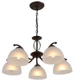 Rivoli Люстра Jackeline 9141-305 5 х Е27 40 Вт классика Б0054758 - фото 99947