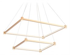 Ambrella Светильник подвесной светодиодный FL5599/2+8 GD золотой 60W 3000K/4200K/6400K 600*600*1300 (без ПДУ) FL5599 Ambrella Светильник подвесной светодиодный FL5599/2+8 GD золотой 60W 3000K/4200K/6400K 600*600*1300 (без ПДУ) FL5599