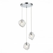 ST LUCE SL1175.103.03 Светильник подвесной хром/прозрачный E14 2*40W SL1175.103.03 ST LUCE SL1175.103.03 Светильник подвесной хром/прозрачный E14 2*40W SL1175.103.03