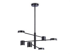 Ambrella Подвесной светодиодный светильникFL51686/6 BK черный 3000K/4200K/6400K 36W D700х930 (Без ПДУ) FL51686