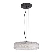 ST LUCE SL6143.403.01 Светильник подвесной черный/прозрачный LED 1*15W 4000K SL6143.403.01