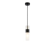 Ambrella Светильник подвесной LH55101 BK/FR/TI черный/белый матовый/янтарь E14 max 40W D55*1500 LH55101