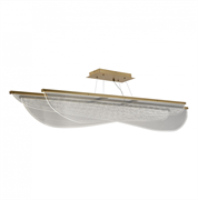 ST LUCE SL6509.223.01 Светильник подвесной Золотистый/Прозрачный LED 1*60W 4000K SL6509.223.01