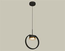 Ambrella Комплект подвесного светильника XB9102103 SBK/PYG черный песок/золото желтое полированное GX53 (C9102, N8124) XB9102103 Ambrella Комплект подвесного светильника XB9102103 SBK/PYG черный песок/золото желтое полированное GX53 (C9102, N8124) XB9102103