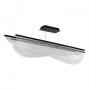 ST LUCE SL6509.423.01 Светильник подвесной Черный/Прозрачный LED 1*60W 4000K SL6509.423.01 ST LUCE SL6509.423.01 Светильник подвесной Черный/Прозрачный LED 1*60W 4000K SL6509.423.01