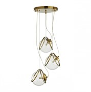 Lumion 5288/3 SUSPENTIONI LN23 латунь Светильник подвесной G9 3*40W 220V WANDA 5288/3 Lumion 5288/3 SUSPENTIONI LN23 латунь Светильник подвесной G9 3*40W 220V WANDA 5288/3