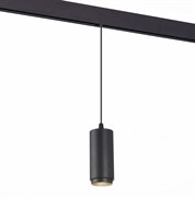 ST Luce ST357.443.06 Магнитный трековый светильник подвесной ZOOM Черный LED 1*6W 4000K 667Lm Ra>80 10-60° IP20 D60xH120 48V ST357.443.06 ST Luce ST357.443.06 Магнитный трековый светильник подвесной ZOOM Черный LED 1*6W 4000K 667Lm Ra>80 10-60° IP20 D60xH120 48V ST357.443.06