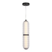 ST LUCE SL6144.403.01 Светильник подвесной черный/прозрачный LED 1*22W 4000K SL6144.403.01 ST LUCE SL6144.403.01 Светильник подвесной черный/прозрачный LED 1*22W 4000K SL6144.403.01