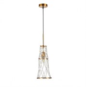 ST Luce SL1016.203.01 Светильник подвесной Золото/Золото, Прозрачный E27 1*60W SL1016.203.01 ST Luce SL1016.203.01 Светильник подвесной Золото/Золото, Прозрачный E27 1*60W SL1016.203.01