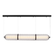 ST LUCE SL6144.413.01 Светильник подвесной черный/прозрачный LED 1*37W 4000K SL6144.413.01 ST LUCE SL6144.413.01 Светильник подвесной черный/прозрачный LED 1*37W 4000K SL6144.413.01