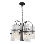 ST LUCE SL6145.403.09 Светильник подвесной черный/прозрачный E14 9*40W SL6145.403.09 ST LUCE SL6145.403.09 Светильник подвесной черный/прозрачный E14 9*40W SL6145.403.09
