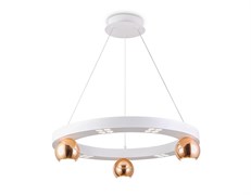 Ambrella Светильник светодиодный подвесной FL5959 WH/GD белый/золото 4200K 32W D600*1200 (Без ПДУ) FL5959