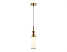 Ambrella Светильник подвесной LH55271 BS/FR латунь/белый матовый E14 max 40W D65*1500 LH55271
