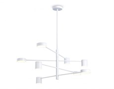Ambrella Светильник светодиодный подвесной FL51688/8 WH белый 3000K/4200K/6400K 48W D900*1000 (Без ПДУ) FL51688 Ambrella Светильник светодиодный подвесной FL51688/8 WH белый 3000K/4200K/6400K 48W D900*1000 (Без ПДУ) FL51688
