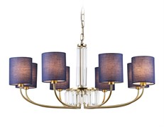 Ambrella Светильник подвесной LH71273/8 BS/DB латунь/темно синий E14/8 max 40W D820*840 LH71273 Ambrella Светильник подвесной LH71273/8 BS/DB латунь/темно синий E14/8 max 40W D820*840 LH71273