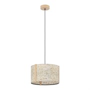 Eglo 390323 Подвесной светильник (люстра) HONTONGAS, 1X25W (E27), Ø400, дерево, сталь, коричневый, черный 390323 Eglo 390323 Подвесной светильник (люстра) HONTONGAS, 1X25W (E27), Ø400, дерево, сталь, коричневый, черный 390323
