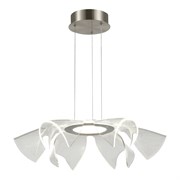 ST LUCE SL6235.103.20 Светильник подвесной Никель/Прозрачный LED 1*20W 4000K SL6235.103.20 ST LUCE SL6235.103.20 Светильник подвесной Никель/Прозрачный LED 1*20W 4000K SL6235.103.20