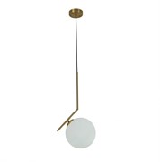 ST Luce SL1148.313.01 Светильник подвесной Латунь/Белый E27 1*60W SL1148.313.01 ST Luce SL1148.313.01 Светильник подвесной Латунь/Белый E27 1*60W SL1148.313.01