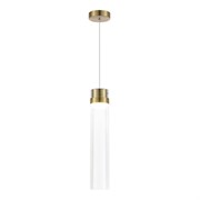 ST LUCE SL6236.303.01 Светильник подвесной Латунь/Прозрачный LED 1*12W 4000K SL6236.303.01 ST LUCE SL6236.303.01 Светильник подвесной Латунь/Прозрачный LED 1*12W 4000K SL6236.303.01
