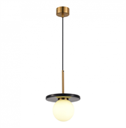 ST LUCE SL1191.343.01 Светильник подвесной Латунь/Латунь, Черный G9 1*5W 4000K SL1191.343.01 ST LUCE SL1191.343.01 Светильник подвесной Латунь/Латунь, Черный G9 1*5W 4000K SL1191.343.01