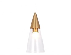 Ambrella Подвесной светильник TR3666 BS/CL латунь/прозрачный E14 max 40W D120*1000 TR3666 Ambrella Подвесной светильник TR3666 BS/CL латунь/прозрачный E14 max 40W D120*1000 TR3666