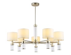 Ambrella Светильник подвесной LH71303/7 CGD/WH золото/белый E14/7 max 40W D860*740 LH71303 Ambrella Светильник подвесной LH71303/7 CGD/WH золото/белый E14/7 max 40W D860*740 LH71303