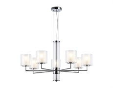 Ambrella Светильник подвесной LH56003/7 СH/FR хром/белый матовый E14*7 max 40W D790*1260 LH56003 Ambrella Светильник подвесной LH56003/7 СH/FR хром/белый матовый E14*7 max 40W D790*1260 LH56003