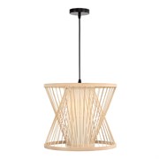 ST LUCE SL6241.503.01 Светильник подвесной Древесный/Белый E27 1*40W SL6241.503.01 ST LUCE SL6241.503.01 Светильник подвесной Древесный/Белый E27 1*40W SL6241.503.01