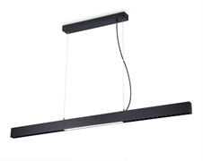 Ambrella Подвесной светодиодный светильник FL5966 BK черный 48W 4200K 1200*35*1305 (Без ПДУ) FL5966 Ambrella Подвесной светодиодный светильник FL5966 BK черный 48W 4200K 1200*35*1305 (Без ПДУ) FL5966