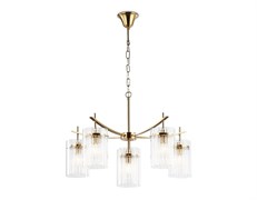 Ambrella Светильник подвесной LH56031/5+1 BS/CL латунь/прозрачный E14*6 max 40W D680*1200 LH56031 Ambrella Светильник подвесной LH56031/5+1 BS/CL латунь/прозрачный E14*6 max 40W D680*1200 LH56031