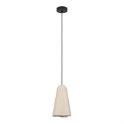 Eglo 390363 Подвесной светильник (люстра) TOLLERIC, 1X40W (E27), Ø200, сталь, черный / керамика, песочный 390363 Eglo 390363 Подвесной светильник (люстра) TOLLERIC, 1X40W (E27), Ø200, сталь, черный / керамика, песочный 390363