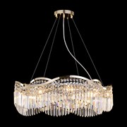 Maytoni Diamant Crystal Золото Подвесной светильник DIA201PL-10G Maytoni Diamant Crystal Золото Подвесной светильник DIA201PL-10G