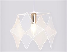 Ambrella Подвесной светильник в стиле лофт TR8420 WH/GD белый/золото E14 max 40W D285*1000 TR8420 Ambrella Подвесной светильник в стиле лофт TR8420 WH/GD белый/золото E14 max 40W D285*1000 TR8420