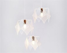 Ambrella Подвесной светильник в стиле лофт TR8426/3 WH/GD белый/золото E14/3 max 40W D510*1000 TR8426 Ambrella Подвесной светильник в стиле лофт TR8426/3 WH/GD белый/золото E14/3 max 40W D510*1000 TR8426