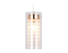 Ambrella Подвесной светильник с хрусталем TR3660 GD/CL золото/прозрачный E14 max 40W D110*1000 TR3660 Ambrella Подвесной светильник с хрусталем TR3660 GD/CL золото/прозрачный E14 max 40W D110*1000 TR3660