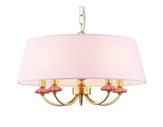 Ambrella Светильник подвесной LH75021/5 GD/PI золото/розовый E14/5 max 40W D550*730 LH75021 Ambrella Светильник подвесной LH75021/5 GD/PI золото/розовый E14/5 max 40W D550*730 LH75021