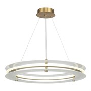ST LUCE SL6245.203.01 Светильник подвесной золотистый/Прозрачный LED 1*40W 4000K SL6245.203.01 ST LUCE SL6245.203.01 Светильник подвесной золотистый/Прозрачный LED 1*40W 4000K SL6245.203.01