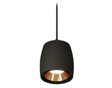 Ambrella Комплект подвесного светильника XP1142001 SBK/PYG черный песок/золото желтое полированное MR16 GU5.3 (A2302, C1142, N7034) XP1142001 Ambrella Комплект подвесного светильника XP1142001 SBK/PYG черный песок/золото желтое полированное MR16 GU5.3 (A2302, C1142, N7034) XP1142001
