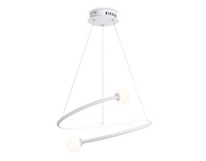 Ambrella Подвесной светодиодный светильник с пультом управления FL66291 WH белый 39W 3000K-6400K D500*1000 (ПДУ ИК) FL66291 Ambrella Подвесной светодиодный светильник с пультом управления FL66291 WH белый 39W 3000K-6400K D500*1000 (ПДУ ИК) FL66291